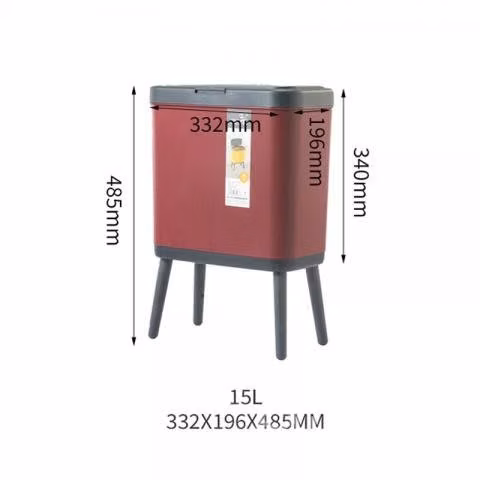 Basurero 15L con patas