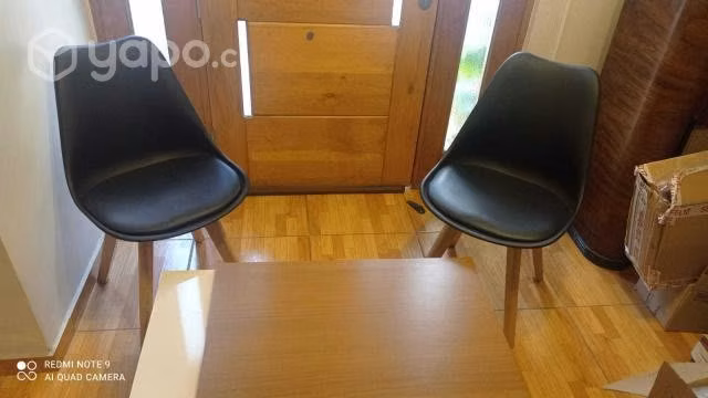 2 sillas cafe , como nuevas