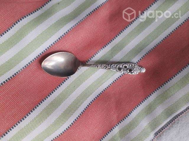 Bella cuchara de plata alemana - Imagen 4