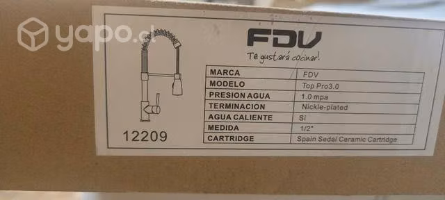Llave flexible fdv nueva