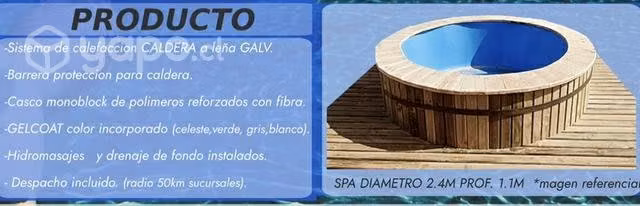 Tinajas y jacuzzi