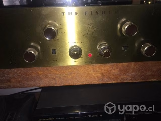 Maravilloso amplificador vintage marca Fisher