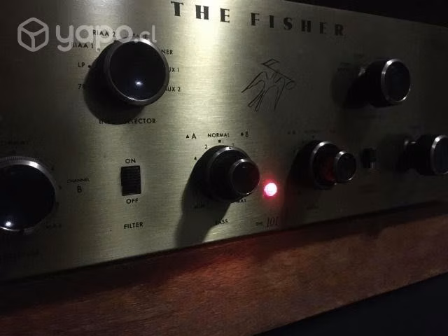 Maravilloso amplificador vintage marca Fisher