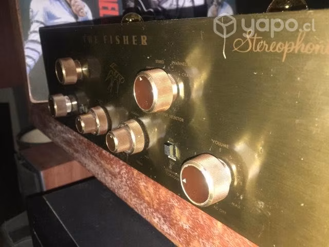 Maravilloso amplificador vintage marca Fisher