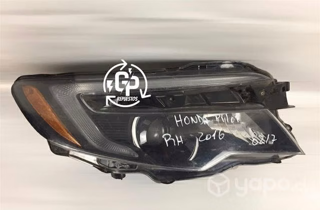 Foco óptico rh Honda Pilot 2016
