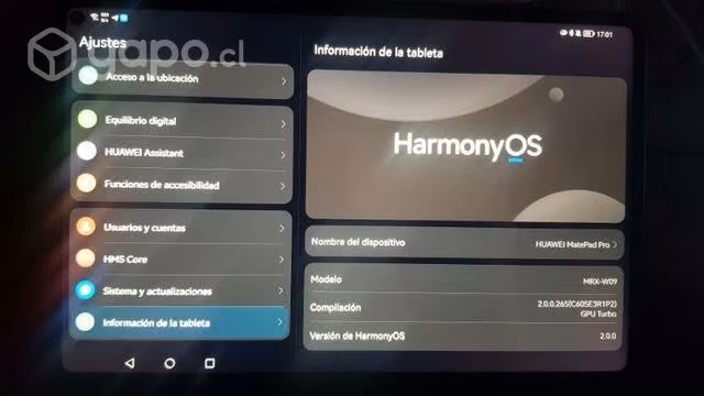 Matepad pro 10 Hawei - Imagen 3