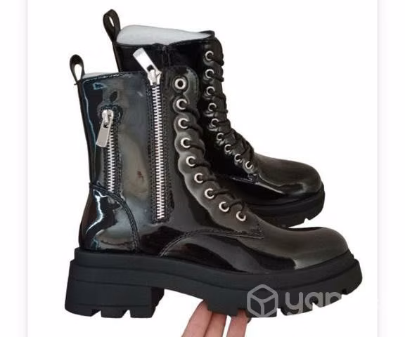 Botas combat de dama