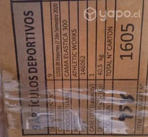 Cama elástica 3 mts