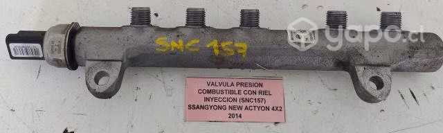 Válvula Presion Comb Con Riel Inyec (SNC157)