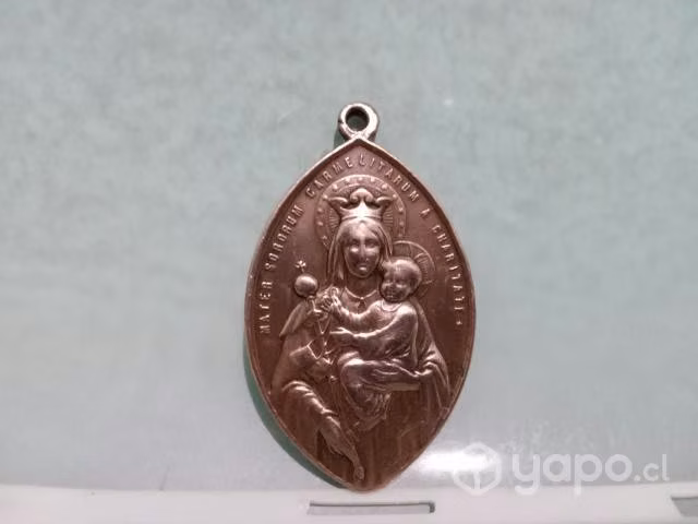 Medalla Pasionista De Jesus En Bronce Francés Sigl