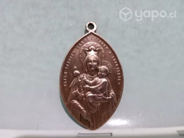 Medalla Pasionista De Jesus En Bronce Francés Sigl