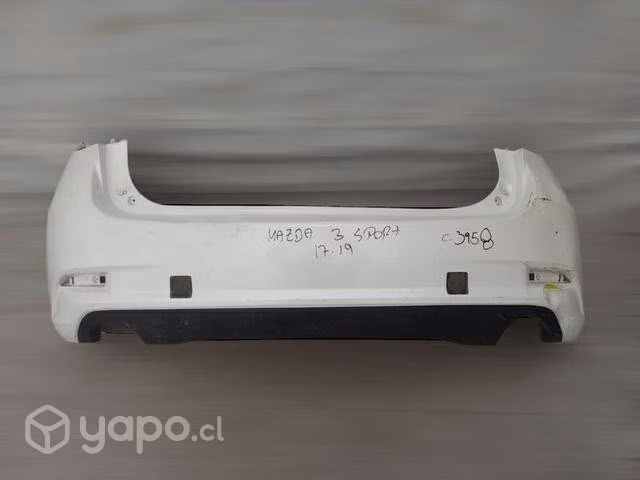 Parachoque trasero Mazda 3 Sport 2017 2019