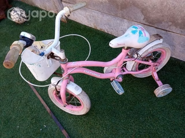 Bicicleta niña Oxford rosada
