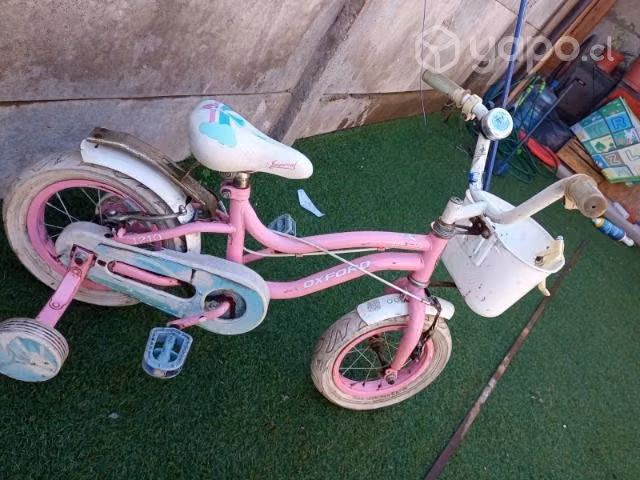 Bicicleta niña Oxford rosada