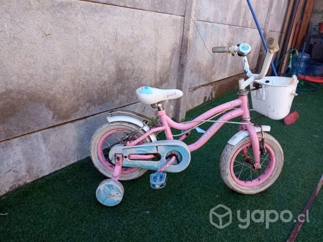 Bicicleta niña Oxford rosada