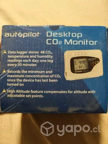 Monitor de CO2 Hydrofarm Autopilot cultivo indoor