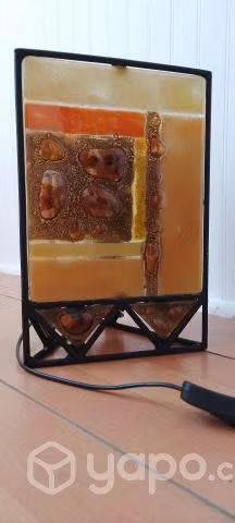 Lampara artesanal de vidrio