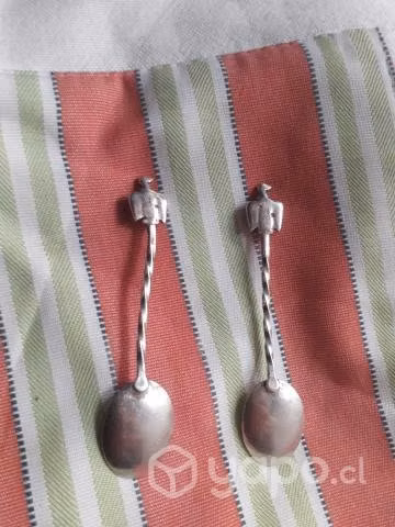 Cuchara de condor plata 900 chilena
