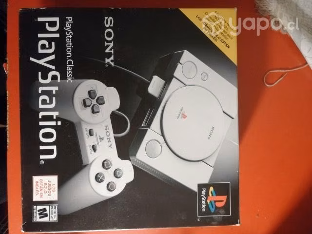 Consola ps1 classic mini(sin cables)