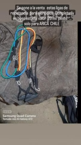 Ligas de resistencia para ejercicios