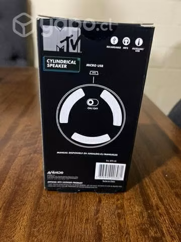 Parlante bola disco MTV nuevo