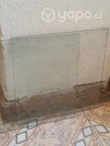 2 vidrios cuadrados