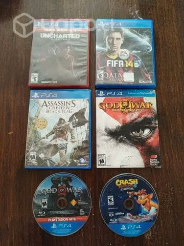 Lote de juegos ps4