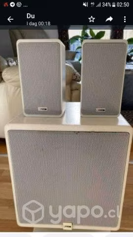 Parlantes Canton originales Alemanes ( W. Germany)