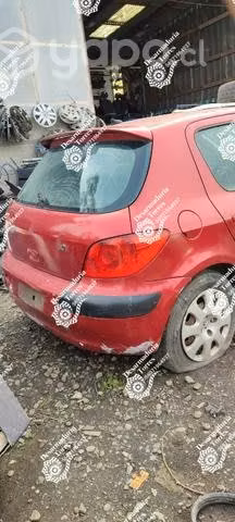 Vidrio trasero derecho Peugeot 307
