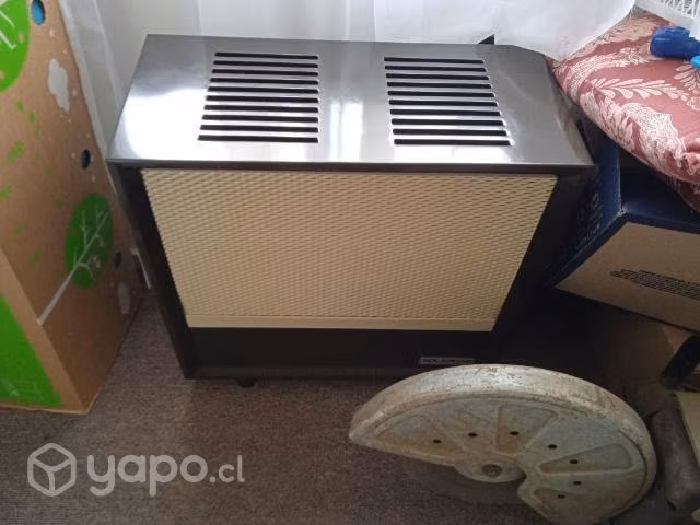 Estufa magallanica con horno grande
