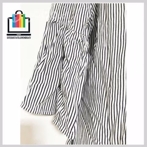 Blusa Basement Rayada manga 3/4
