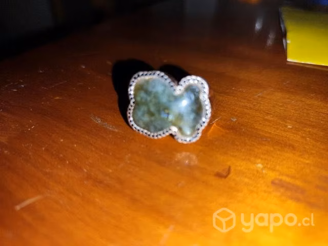 Anillo de plata bañado en rosa gold