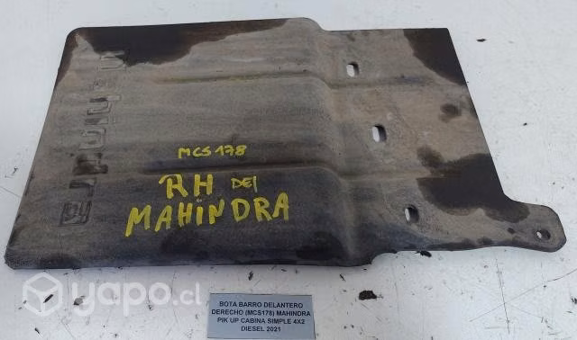 Bota Barro Delantero Derecho (MCS178) Mahindra Pik