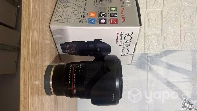 LENTE ROKINON 24 mm 1.4 - Imagen 4