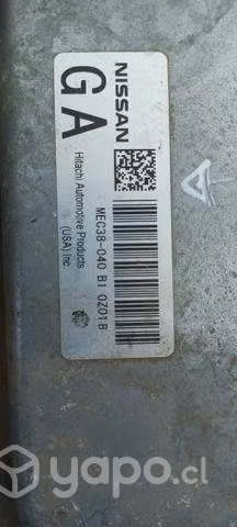 Ecu computador nissan terrano 2.4 bencina GA