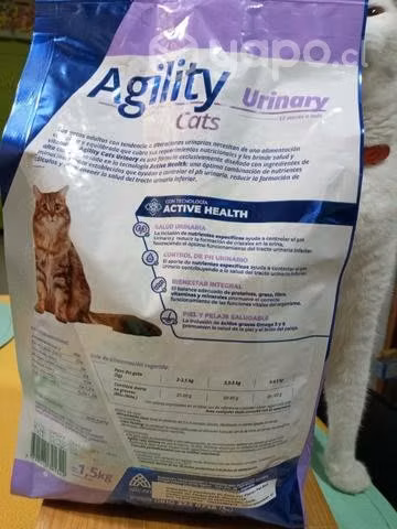 Alimento Agility Urinary para gato adulto