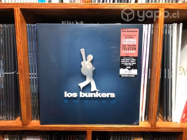 Vinilo de Los Bunkers - En Vivo (2 discos)