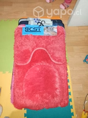 Set de alfombra para baño