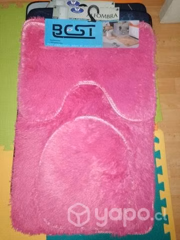 Set de alfombra para baño