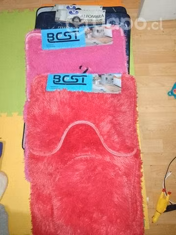 Set de alfombra para baño
