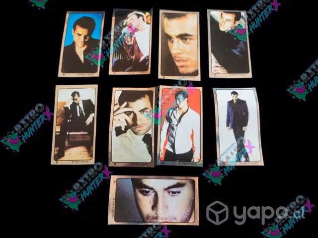 Stickers promocionales Enrique Iglesias