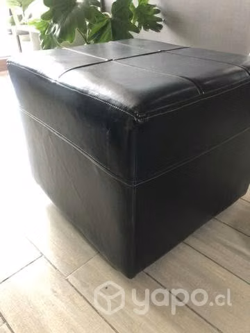Puff ecocuero (dos)