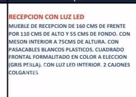 Mueble recepcion - Imagen 2