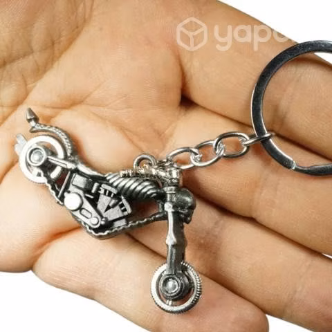 LLavero Moto Ghost skull inferno Metal ENVIO GRATI