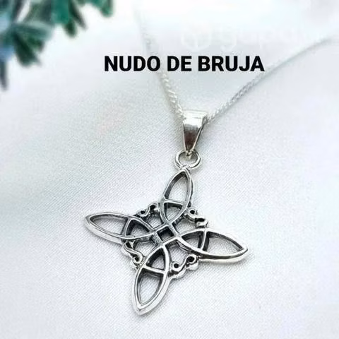 Nudos de bruja en olata 925