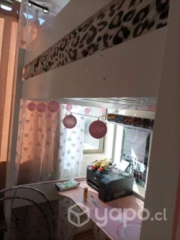 Cama 1plaza en altura