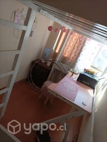 Cama 1plaza en altura