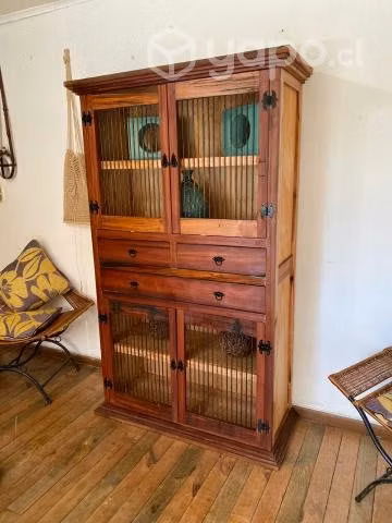 Mueble Alacena en durmiente de linea ferrea - Imagen 3