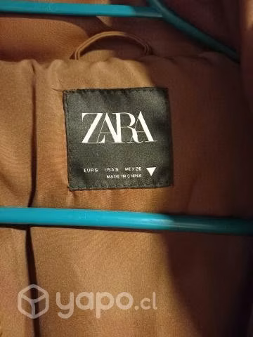 Chaqueta englobada cuero