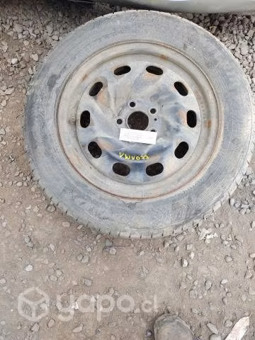 Llanta Fierro Con Neumatico 195 65 R15 (VWV077) Vo